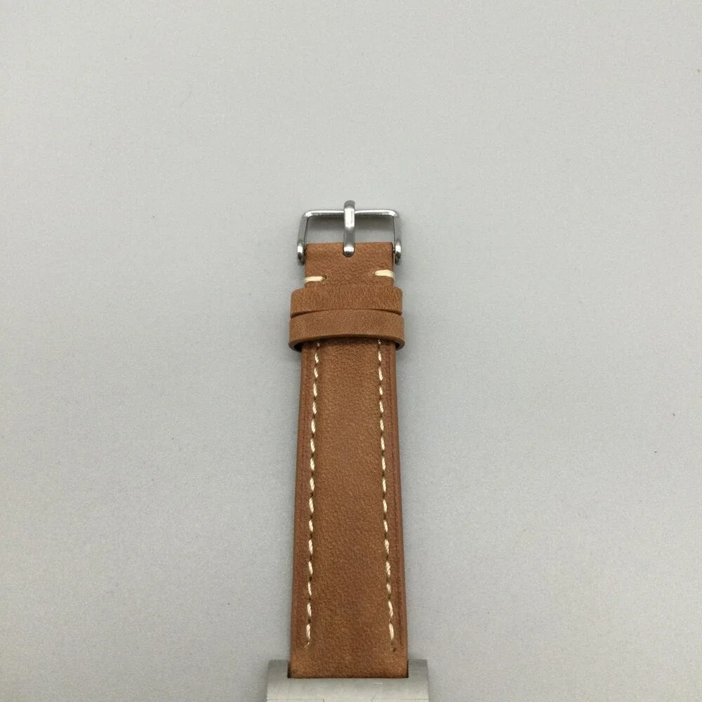 Fossil Innova Watch Women 24mm Date Silver Tone Brown Leather PR5169 New Battery